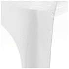 УЦЕНКА Кресло, 58.5×54×80 см, белое - Фото 6