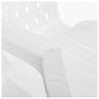 УЦЕНКА Кресло, 58.5×54×80 см, белое - Фото 10