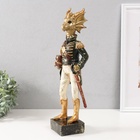 Фигурка полистоун «Золотистый дракон-генерал», 9×14×42.5 см - фото 65419406