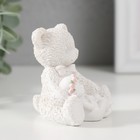 Фигурка полистоун «Малыш в веночке спит на медведе», 6×5.2×5.7 см - Фото 2