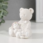 Фигурка полистоун «Малыш в веночке спит на медведе», 6×5.2×5.7 см - Фото 4