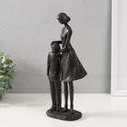 Фигурка полистоун «Мама и сын», чёрный, 31×13×8 см - Фото 4