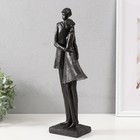 Фигурка полистоун «Мама и дочка», чёрный, 40×12×11 см - Фото 4
