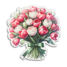 Набор украшений на скотче "Цветы-2" 10 штук, 15 х 15 см 10391305 - фото 14298440