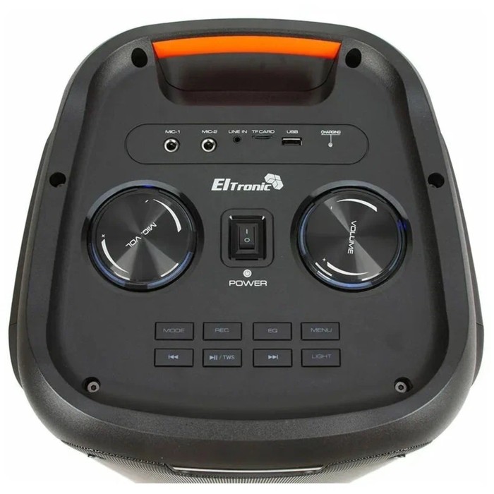 Портативная караоке система ELTRONIC DANCE BOX 300 (20-01), 30 Вт, TWS, AUX, USB,BT,черная