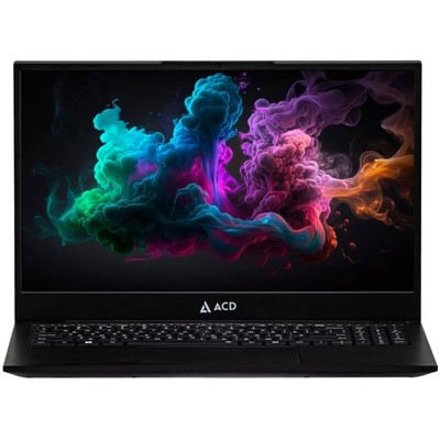 Ноутбук ACD 15S G2, 15.6", i7-1255U, 8 Гб, SSD 256 Гб, IntelIris Xe, noOS, черный