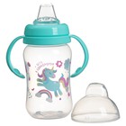 Поильник-непроливайка детский M&B «Единорог» мягкий носик, от 9 мес., 270 мл. - Фото 12