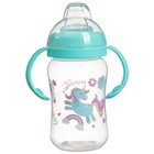 Поильник-непроливайка детский M&B «Единорог» мягкий носик, от 9 мес., 270 мл. - Фото 3