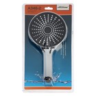 Душевая лейка Accoona A346-2, пластик, хром - фото 23848711