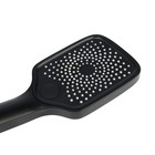 Душевая лейка Accoona A347F, пластик, черная - фото 23848725