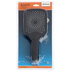 Душевая лейка Accoona A347F, пластик, черная - фото 23848726