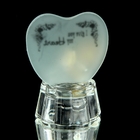 Сувенир стекло "Розочка у сердца" со светом, , 7х4,5х5,2 см - Фото 3