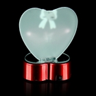 Сувенир стекло "Бабочка у сердца" со светом 9,5х7,4х5,7 см - Фото 3