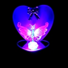 Сувенир стекло "Бабочка у сердца" со светом 9,5х7,4х5,7 см - Фото 4
