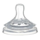 Бутылочка для кормления M&B, широкое горло Ø50 мм, от 0 мес, 120 мл., стекло, белый - Фото 7