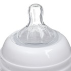 Бутылочка для кормления Ø50 ШГ 240 мл., стекло, цвет белый - Фото 5