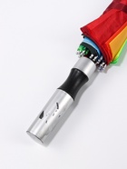 УЦЕНКА Зонт - трость полуавтоматический «Радуга», 16 спиц, R=48/56 см, d=112 см, разноцветный - Фото 3