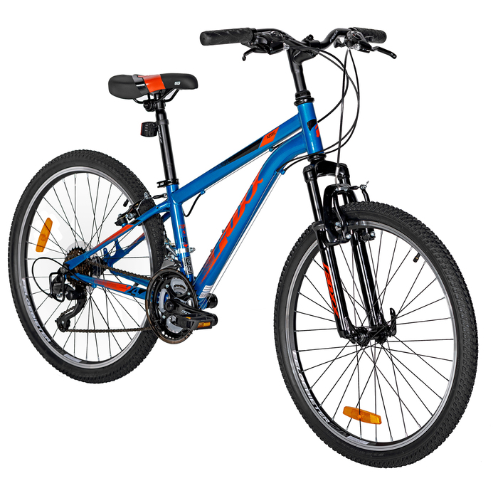 Велосипед 24" FOXX AZTEC, цвет синий, р. 12"
