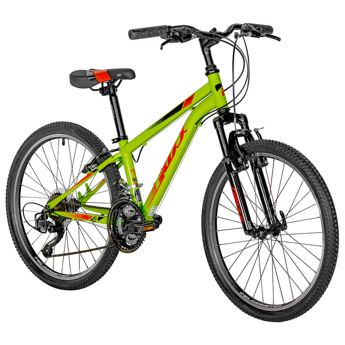 Велосипед 24" FOXX AZTEC, цвет зелёный, р. 12"