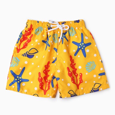 Купальные трусы детские MINAKU «Море» рост 122-128 см