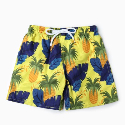 Купальные трусы детские MINAKU «Ананасы», рост 158-164 см