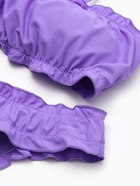 Купальник раздельный со сборкой женский MINAKU, лиловый, размер 48 - Фото 2