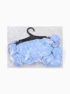 Купальник раздельный со сборкой женский MINAKU, голубой, размер 42 - Фото 4