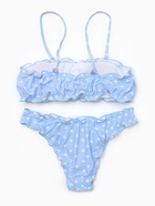 Купальник раздельный со сборкой женский MINAKU, голубой, размер 46 - Фото 6