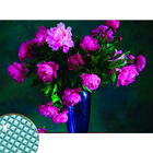 Алмазная вышивка с полным заполнением "Пионы", 22 х 32 см - Фото 6