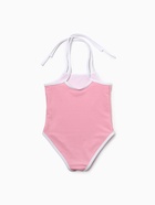 Купальник для девочки слитный MINAKU, однотонный, розовый, рост 140-146 см - Фото 6