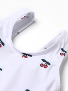 Купальник для девочки слитный MINAKU, белый, рост 110-116 см - Фото 4