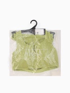 Купальник раздельный фактурный MINAKU, размер 42, зелёный - Фото 9