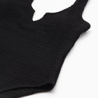 Купальник слитный MINAKU цвет черный, размер 48 - Фото 9