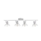 Люстра Праймл 4х60Вт Е14 Белый, хром - фото 23897734