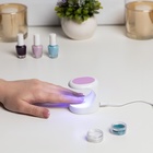 Лампа для маникюра Luazon LUF-07, UV/LED, 3 диода, 16 Вт, для типс, USB, белая - Фото 2