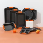 Противень для выпечки Magistro French Bakery, 27×22.5×4 см, антипригарное покрытие - Фото 10