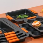 Противень для выпечки Magistro French Bakery, 47×30×5 см, антипригарное покрытие - Фото 10