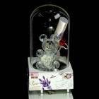 Сувенир стекло музыкальный световой колба "Мишка со свитком" 14,5х7,8х7,8 см МИКС - Фото 8