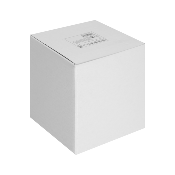 Светодиодная свеча «Куб белый», 10 × 11.5 × 10 см, воск, пластик, батарейки АААх3 (не в комплекте), свечение тёплое белое