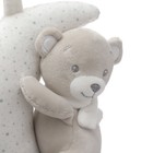 Подвеска музыкальная на кроватку/коляску Крошка Я «Серый мишка», заводная, с погремушкой, от 3 мес. - Фото 6