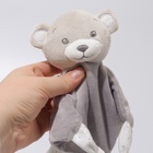 Комфортер - игрушка для сна новорожденных, Крошка Я «Серый мишка», погремушка, прорезыватель, серый - Фото 5