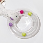 Комфортер - игрушка для сна новорожденных, Крошка Я «Серый мишка», погремушка, прорезыватель, серый - Фото 11