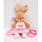 Подвеска мягкая на кроватку/коляску M&B «Зайка», погремушка, прорезыватель, от 3 мес. - Фото 12