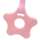 Подвеска мягкая на кроватку/коляску M&B «Зайка», погремушка, прорезыватель, от 3 мес. - Фото 9