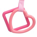 Подвеска мягкая на кроватку/коляску M&B «Зайка», погремушка, прорезыватель, от 3 мес. - Фото 10