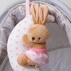 Подвеска музыкальная на кроватку/коляску M&B «Зайка на луне», заводная, от 3 мес. - Фото 2