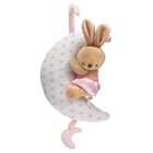 Подвеска музыкальная на кроватку/коляску M&B «Зайка на луне», заводная, от 3 мес. - Фото 4