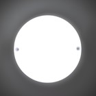 Светильник "Круг" LED 10Вт IP65 белый 5х5х14 см - Фото 3