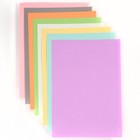 Цветной картон тонированный, А4, 8 листов, 8 цветов, немелованный, двусторонний, в пакете, 180 г/м², «Маша и медведь» - Фото 2