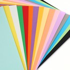 Картон цветной тонированный, А4, 16 листов, 16 цветов, немелованный, двусторонний, в пакете, 180 г/м², Смешарики - Фото 4